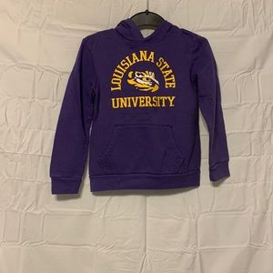 Purple LSU sweatshirt